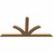 Ekena Millwork Richland Timber Gable Bracket, Western Red Cedar, 60"W x 30"H x 1 1/2"D x 3 1/2"F, 12/12 Pitch GBW060X30X0204RIC00SWR - alternate 3